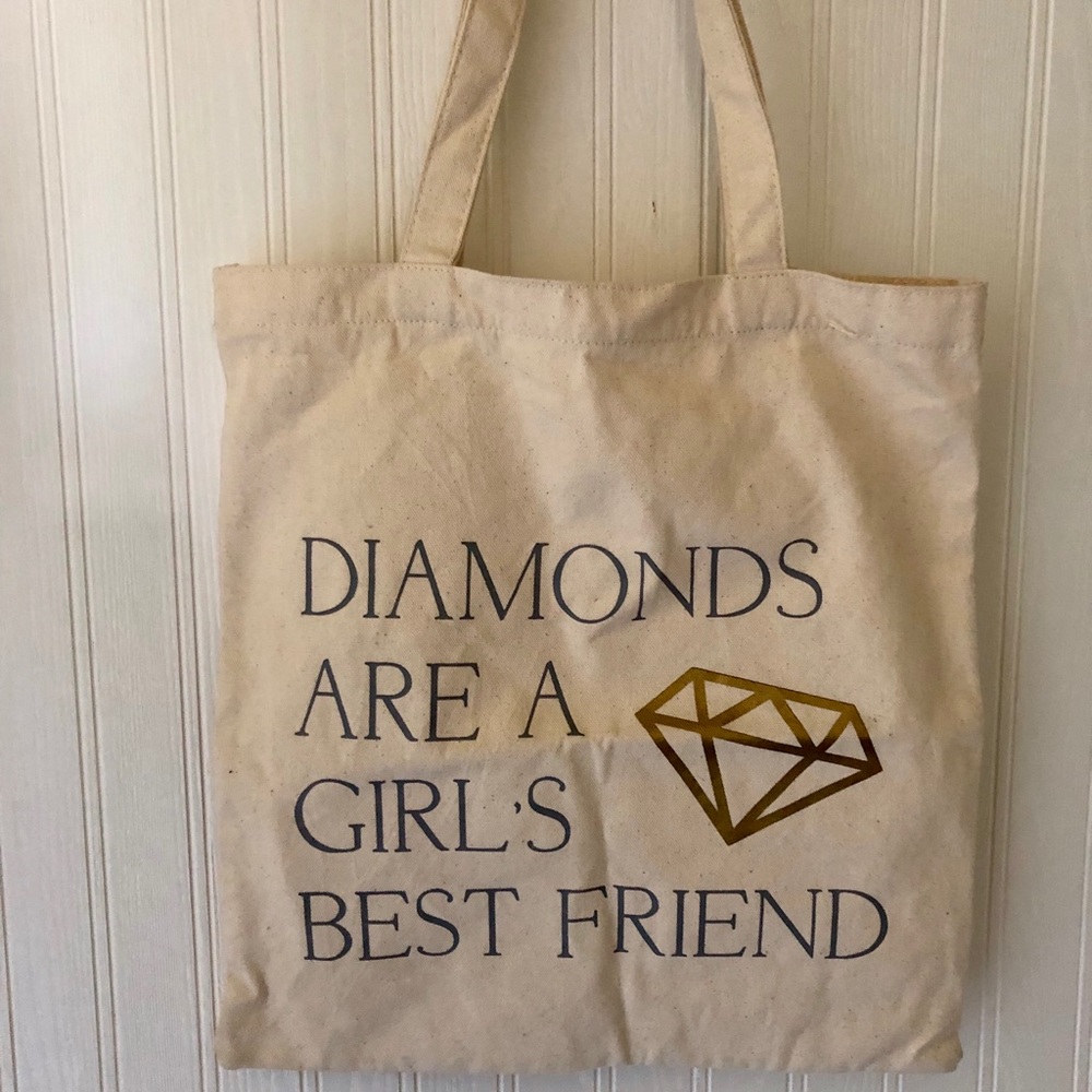 Canvas shopping tote - Picture 1 of 2